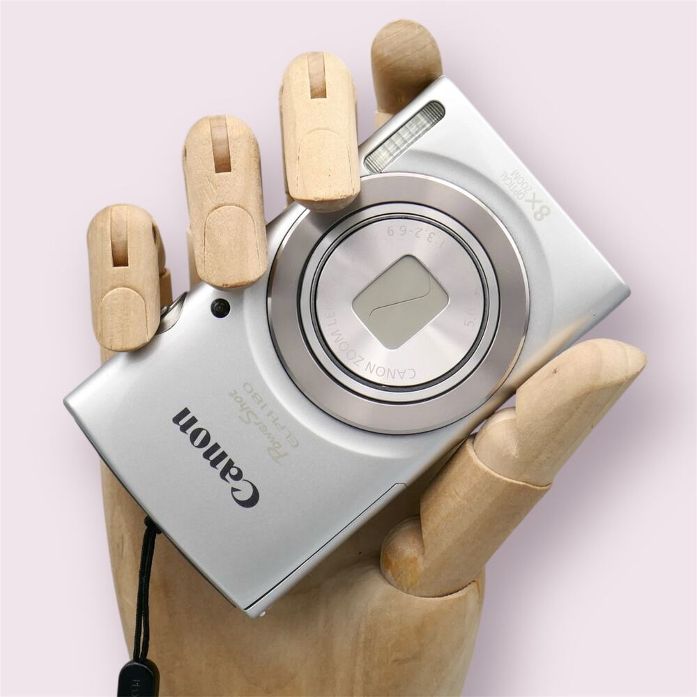 Canon PowerShot ELPH 180 Digital Camera | 20MP | Silver